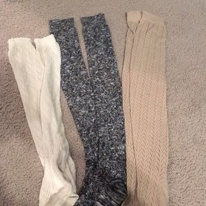 Over the knee boot socks